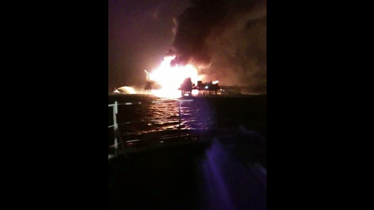 Four dead, 16 injured in fiery blast at Mexico oil rig