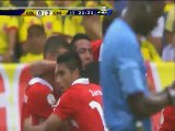 Gol Colombia 0 - Chile 2