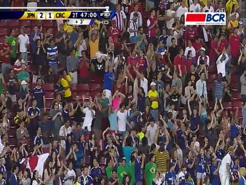 Gol: Japón 3 - Costa Rica 1