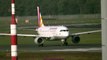 Germanwings Airbus A319-112 (Lufthansa) D-AKNF takeoff at Berlin Tegel airport