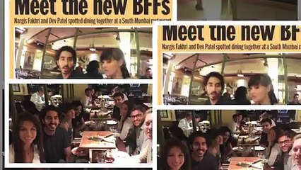 Nargis Fakhri reacts over her link up with Dev Patel - Video Dailymotion