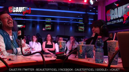 L'équipe et le public roulent une pelle au Poisson d'Avril - C'Cauet sur NRJ