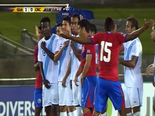 Gol Guatemala 1 - Costa Rica 1