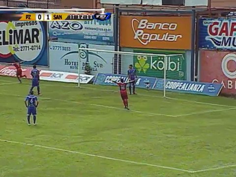 Gol Pérez Zeledón 0 - Santos de Guápiles 2