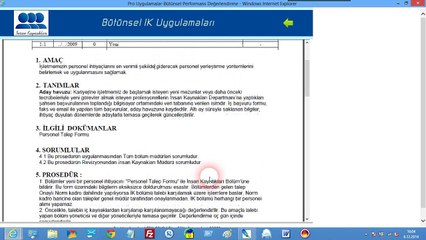 İnsan Kaynakları Uygulama örnekleri, Performans Değerlendirme     .....   www.ikuygulamalari.com