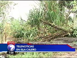 Telenoticias comprueba daño ambiental en la zona fronteriza de isla Calero