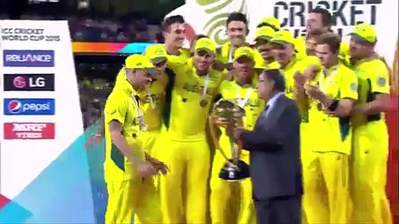 Team Australia Lifts World Cup Full Video - Video Dailymotion