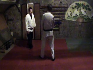 Ai hanmi uchi komi : shomen et gyaku yokomen