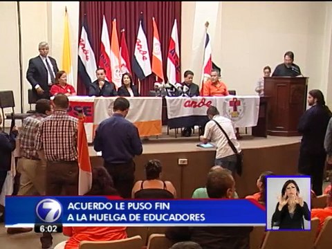 Estudiantes y educadores vuelven a las aulas tras el fin de la huelga