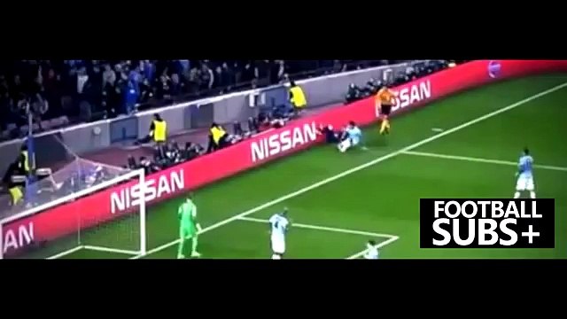 Lionel Messi Serious Foot Injury [Severe Inflammation] (01-04-15) [caused by Demichelis tackle]