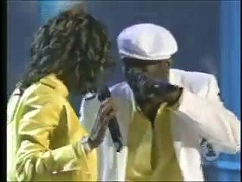 Whitney Houston (the Voice) and Bobby brown