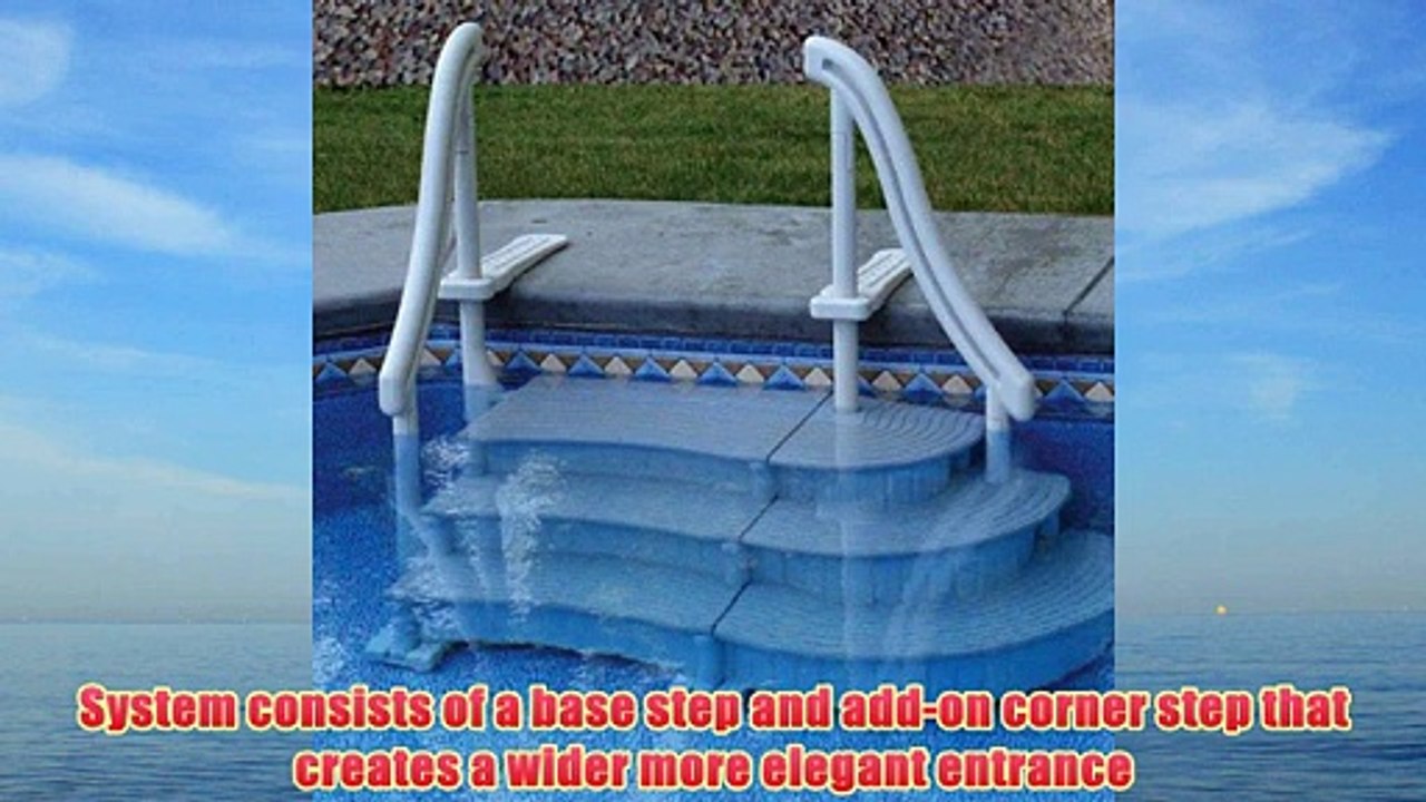 Confer Curve In Ground Pool Step System