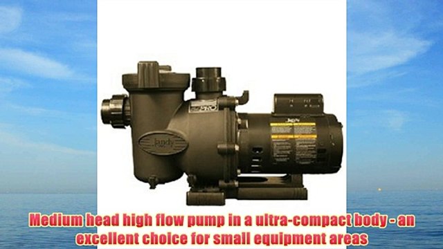 Jandy FHPM 2.0 FloPro Single Speed 2-Horsepower Swimming Pool Pump