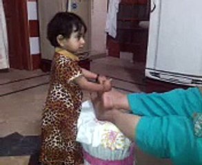 izza maham & her grand mother