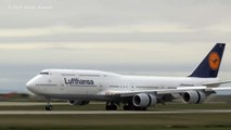 Lufthansa B747-8i landing at YVR - Vancouver