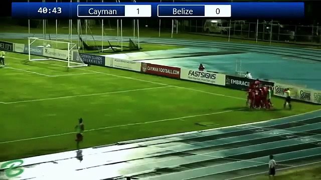 Iles Caïman - Belize, 1er tour aller Zone CONCACAF