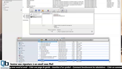 Ajouter une image/logo à une signature sous MAIL
