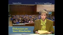 Stasi-Debatte in der DDR-Volkskammer 1990