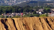 Brave Dirt Bike Riders going for Big Hill Climb @ Flappits