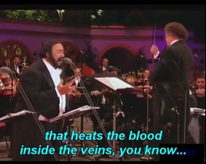 Pavarotti - Caruso (english subtitles)