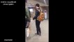 150401 Lay(EXO) dancing "Call Me Baby" at the airport in Incheon