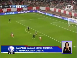 Campbell asegura estar listo para Brasil 2014