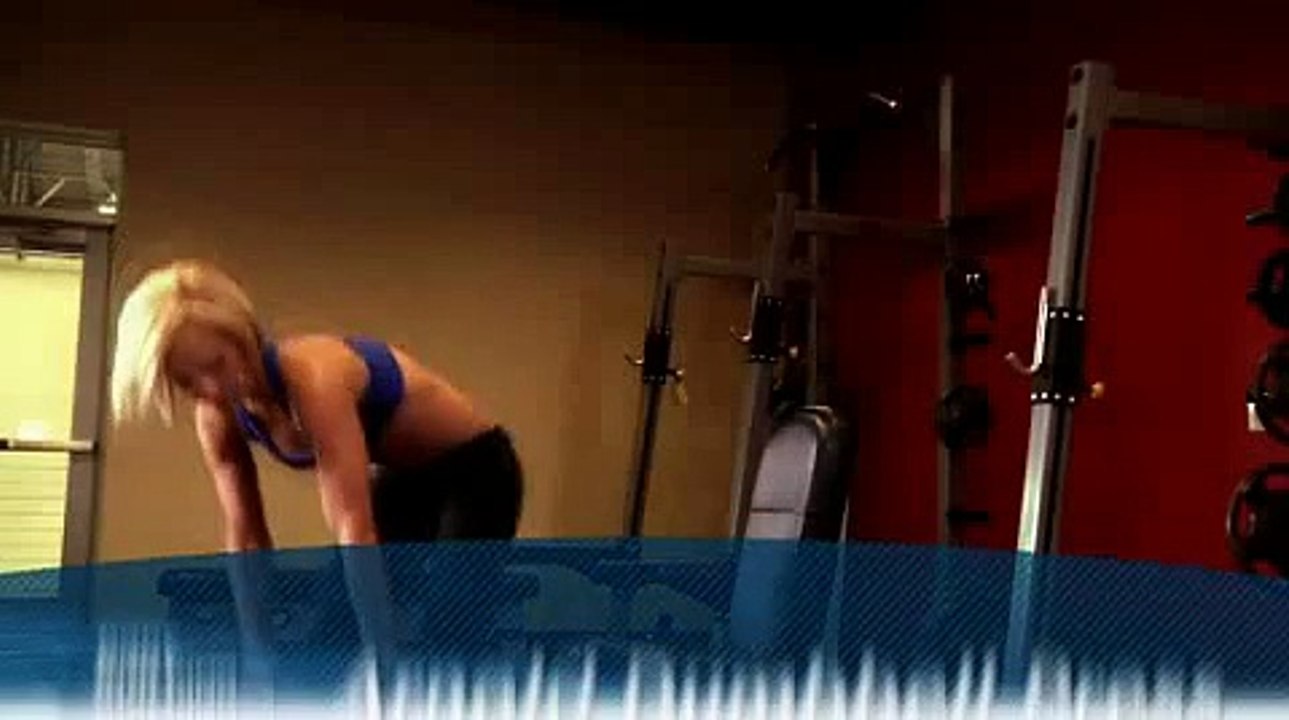 Arnold Dumbbell Press Shoulders Exercise for Women