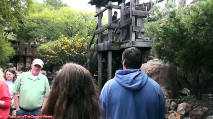 (Disneyland) Big Thunder Mountain Railroad POV (Complete Experience) Front Disneyland California