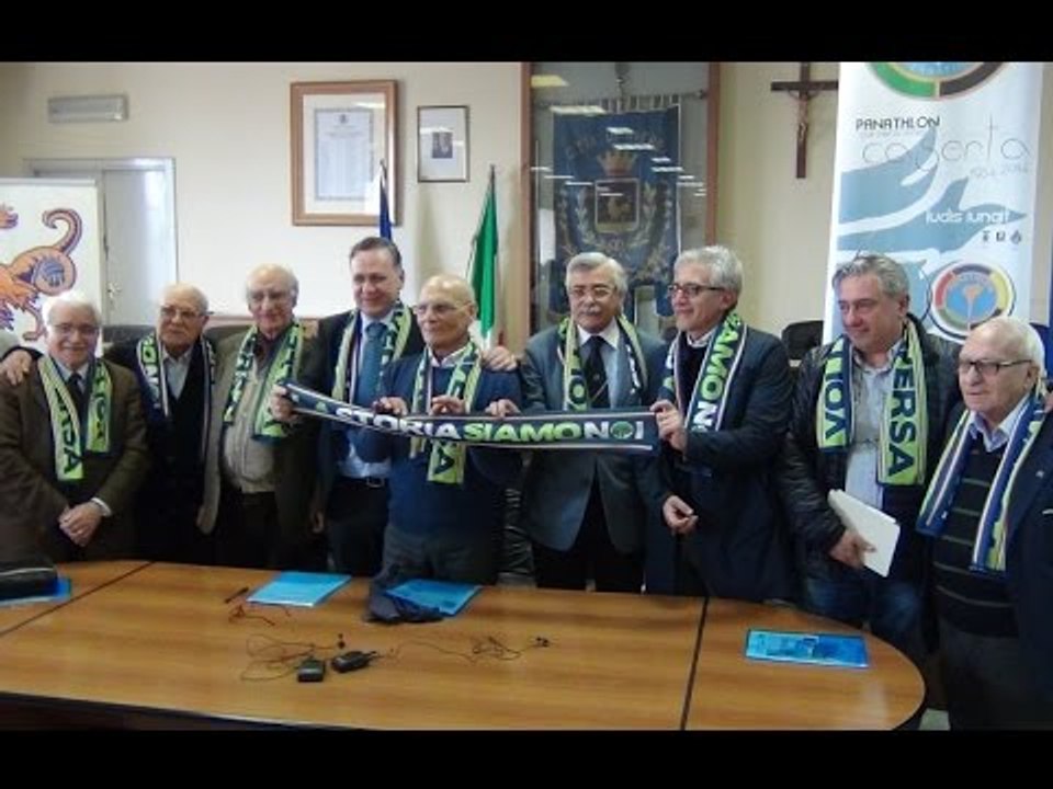 Aversa (CE) - Final Four di Coppa Italia, presentazione in Comune (30.03.15)