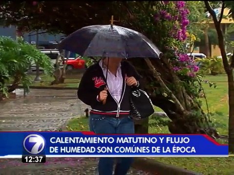 IMN pronostica condiciones lluviosas durante el fin de semana