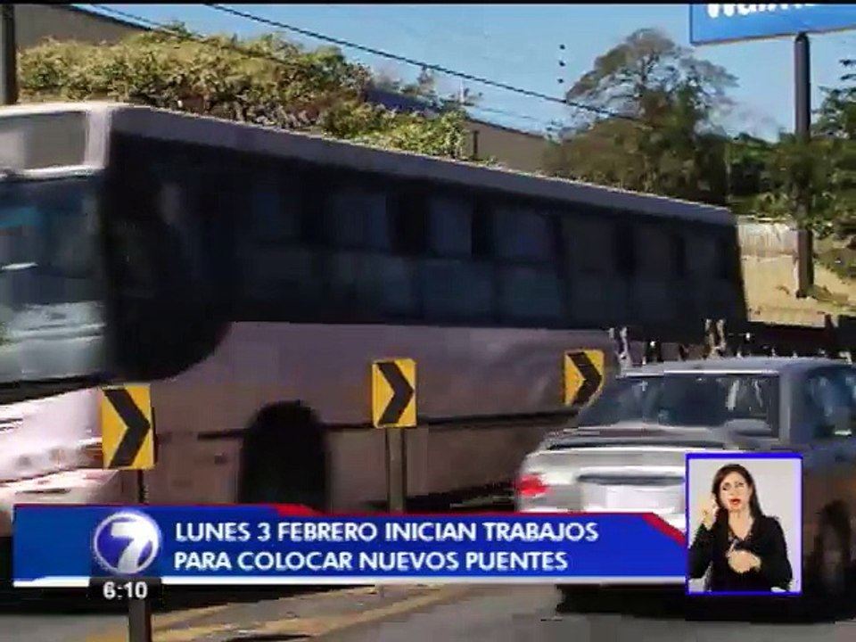 El lunes inician trabajos para retirar puentes bailey entre San José y Tibás