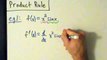Calculus I - Derivatives - Product Rule - Example 1