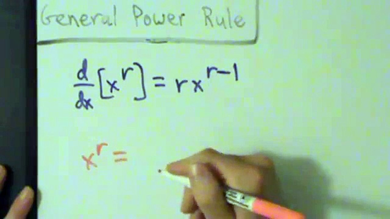 Calculus I - Derivatives - Another Proof of the Power Rule (for all real exponents)
