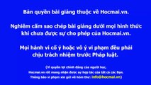 Số chính phương - thầy Đỗ Duy Hiếu (Dành cho học sinh giỏi và học sinh trường chuyên)