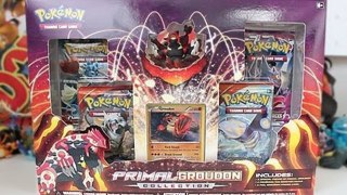 Opening A Primal Groudon Collection Box!