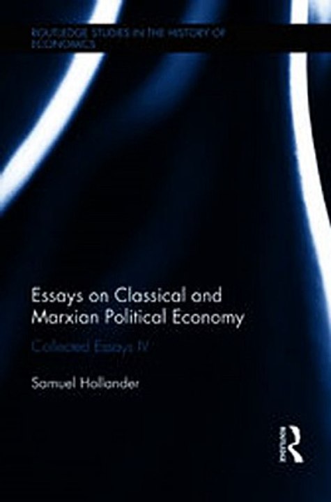 Download Essays on Classical and Marxian Political Economy ebook {PDF} {EPUB}