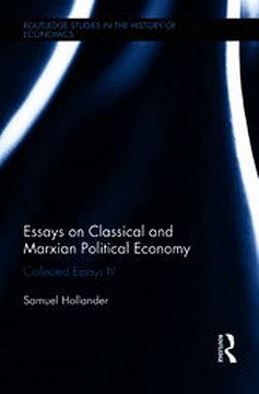 Download Essays on Classical and Marxian Political Economy ebook {PDF} {EPUB}