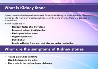 Stonhills A Natural Way For healthy Kidney