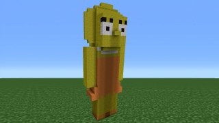 Minecraft Tutorial: How To Make Lisa Simpson