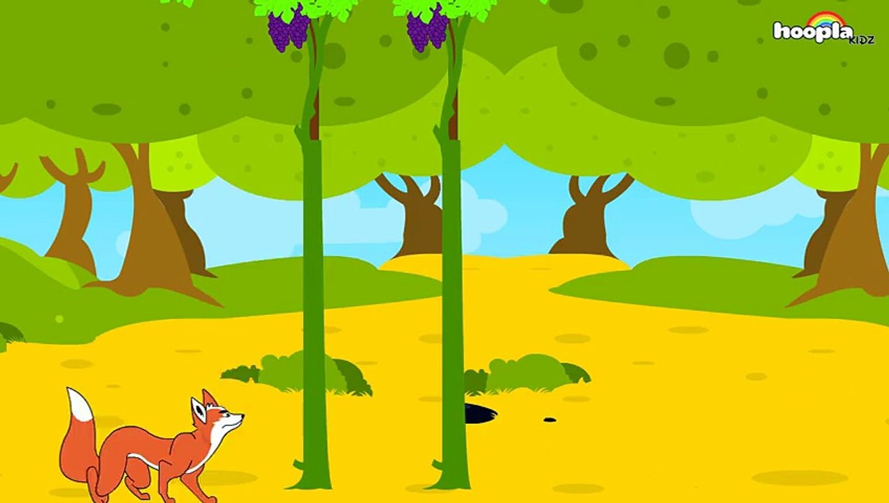 The Fox and the Grapes - Aesop's fables