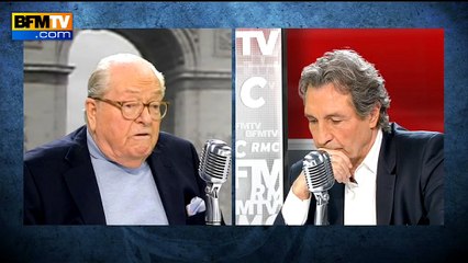 Jean-Marie Le Pen a "une divergence d'analyse assez sérieuse" avec sa fille