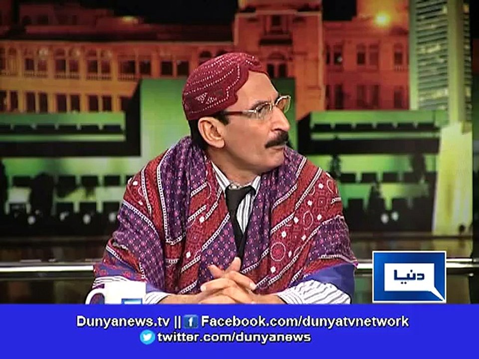 Iftikhar Thakur mimics Qaim Ali Shah in Mazaak Raat