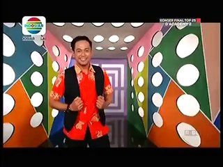 Albi, Diky, Titik, Rosi, Ayu 'Adu Domba' @ Konser Resul Final 25 Besar Group 2