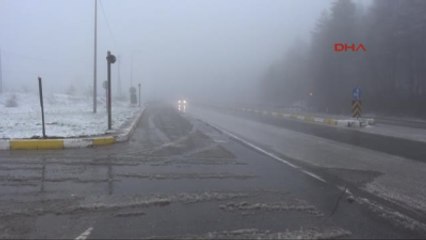 Bolu Dağı Beyaza Büründü