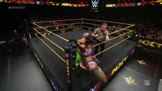 NXT 4/1/15  Emma vs Bayley + Becky Lynch Backstage Segment (720p)