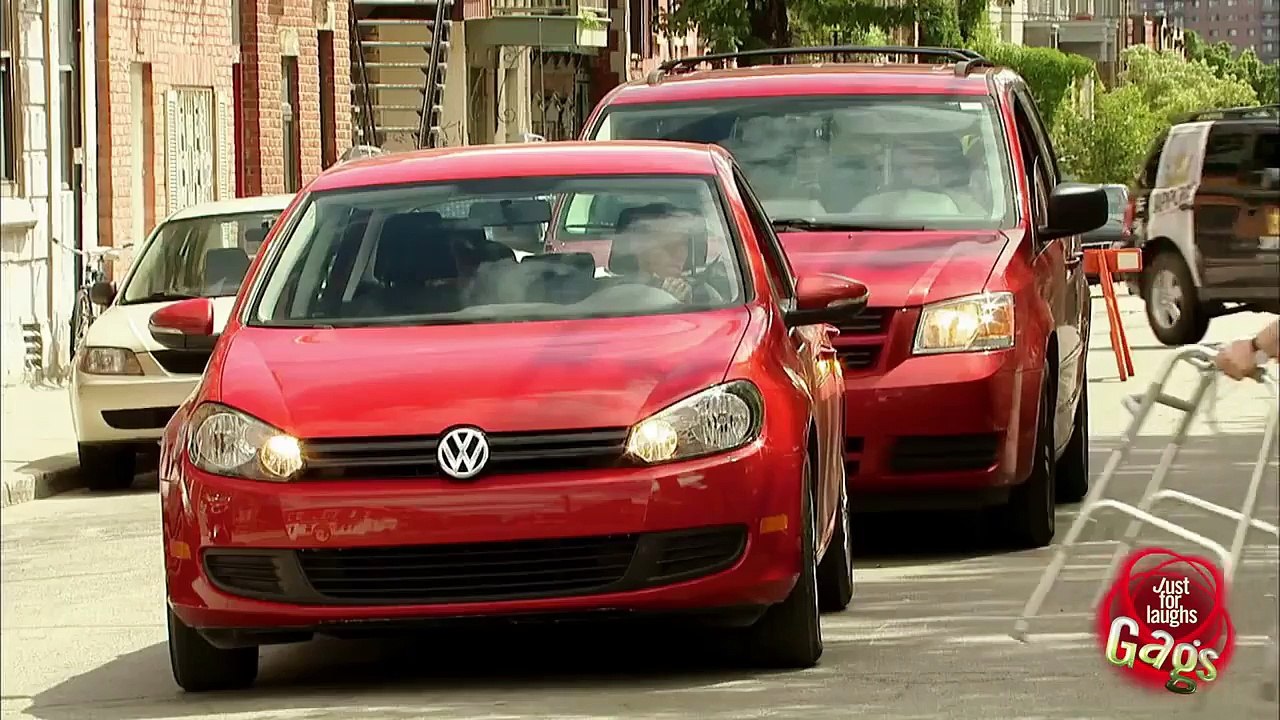 Epic Old Man - Traffic Jam Prank - Just for Laughs Gags