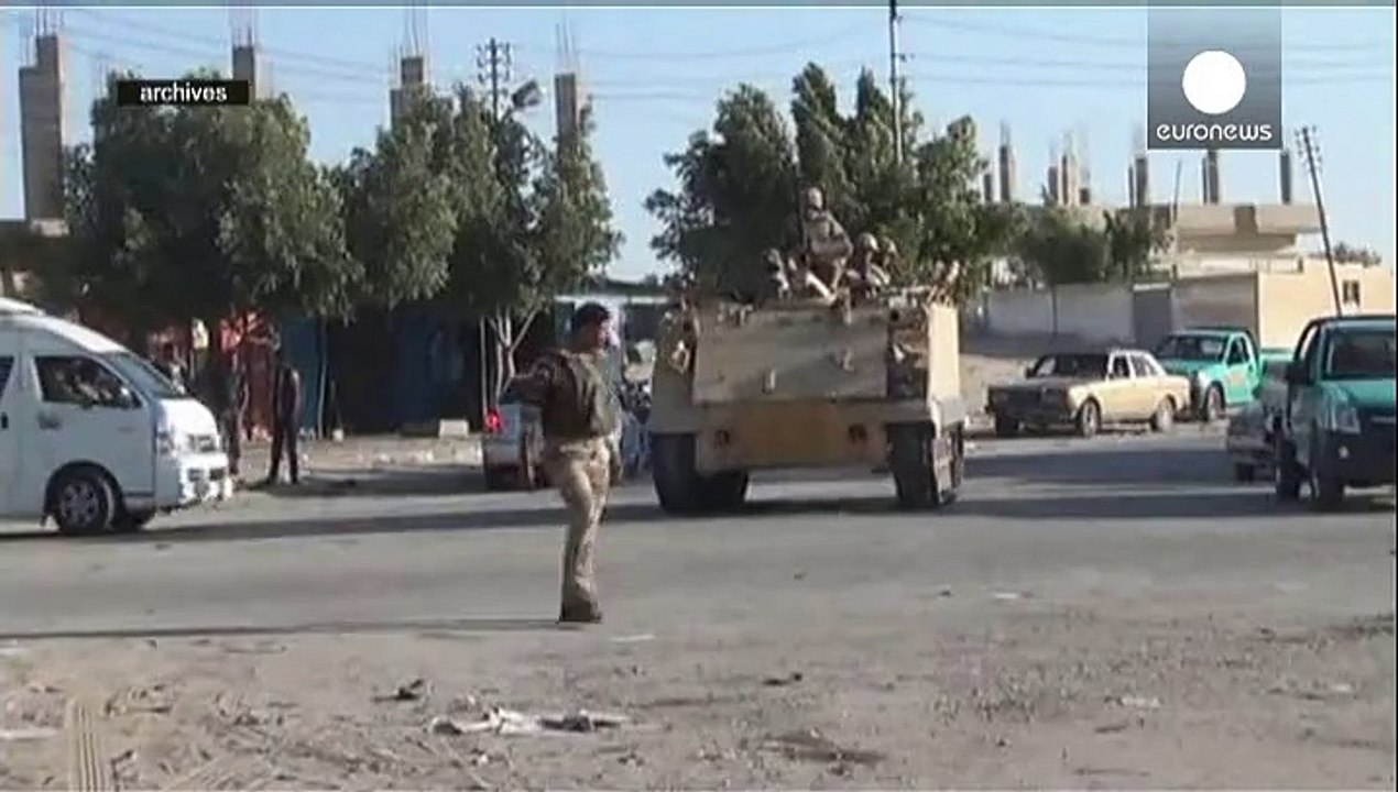 Egyptian troops killed in militant attacks in the Sinai Peninsula