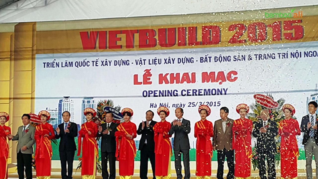 Bamboo'Ali tham gia Vietbuild Hà Nội 2015