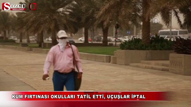 Basra Körfezi kum fırtınasına teslim