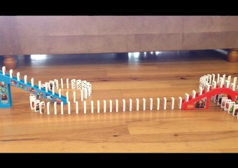 Lucas dominating dominos